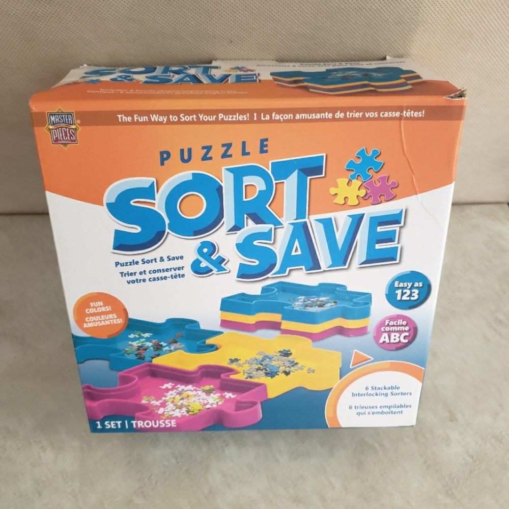 Puzzle Lovers "Sort and Save" NWOT